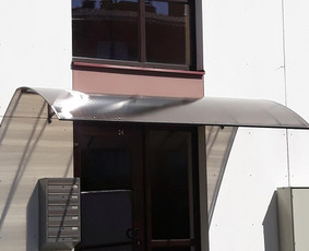 Statybos, apdaila - Stoginės,stogeliai vir&scaron; durų,balkonų,garažų,terasų - 4