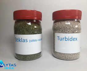 Dalis filtrų užpildų kolekcijos