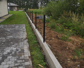 Pamateliai tvoros pamatas poliai atramines / Renaldas Buta / Darbų pavyzdys ID 1077661