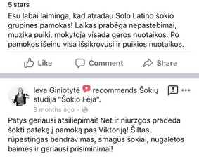 Jūs liekate patenkinti, o tai - mums didžiausias įvertinimas.