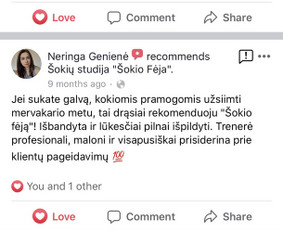 Rekomendacijos! Ir dar kartą suprantame, kaip smarkiai mylime šią veiklą