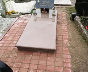 Tradiciniai amatai - Kapaviečių dengimas granito plok&scaron;tėmis - 3