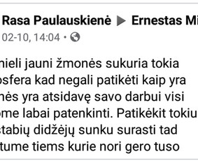 Kliento rekomendacija.