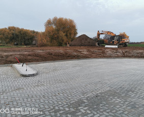 Tvenkinių kasimas, ekskavatoriai, buldozeriai, savivarčiai. / UAB "Linkasta" / Darbų pavyzdys ID 1099989