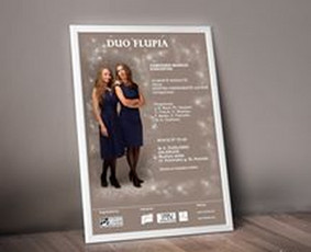 Koncerto plakatas - maketavimo darbai.
