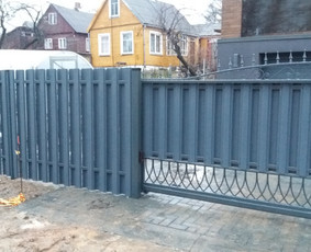 Tvorų montavimas visoje Lietuvoje / Nerijaus tvoros / Darbų pavyzdys ID 1121503