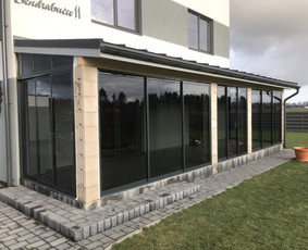 Terasų Stiklinimas/aliuminiai Langai/plastikiniai Langai / UAB "GRG group" / Darbų pavyzdys ID 1129989