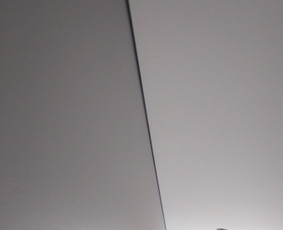 Atlikti darbai: 
- sienų klijavimas GKP plokšte (Knauf sistema),
- pakabinamų GKP lubų montavimas (Knauf sistema),
- GKP pertvarų montavimas (Knauf sistema),
- glaistymo, dažymo darbai.