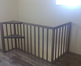 Laiptų gamyba, durų gamyba, produkcija iš medžio - Laiptų turėklai - 1 Laiptų turėklai - Laiptų gamyba, durų gamyba, produkcija iš medžio - 1