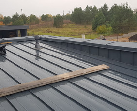 Parapetų skardinimas - Stogo skardinimo, dengimo ir remonto darbai, stogdengys. - 1