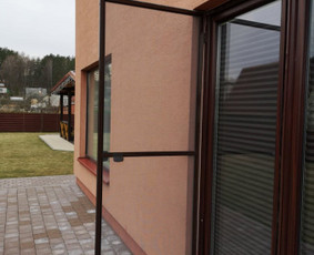 Tinkleliai nuo uodų, montavimas - Roletai ir žaliuzės - 4