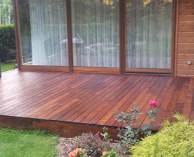 Valymo paslaugos - Lauko terasų &scaron;lifavimas, atnaujinimas, alyvavimas - 2