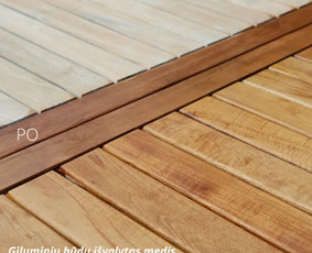 Valymo paslaugos - Lauko terasų &scaron;lifavimas, atnaujinimas, alyvavimas - 4