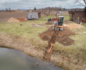 Lietaus, drenažo, nuotekų sistemų įrengimas visoje Lietuvoje / LZT Group / Darbų pavyzdys ID 1149551