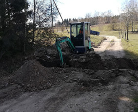 Drenažo įrengimas - Mini ekskavatorius ir Bobcat - 4