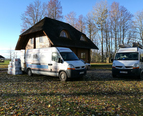 Rąstinių sienų šiltinimas - Šiltinimas pučiama vata Knauf Supafil, Ekowool, Steico . - 1