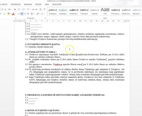 Sutarčių su klientais kūrimas