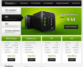 Hostingo sistema, atsiskaitymas, automatinis virtualizacijų kūrimas