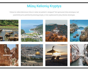 Kelionių agentūra „Kelionių studija“, siūlo plataus spektro keliones bei kelionių metu būtinus patogumus. Agentūra kasdien ieško ir atrenka geriausius kelionių pasiūlymų.