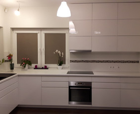 Dazytas mdf ir frezuotos rankeneles