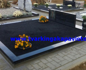 Kapų tvarkymas - Kapų tvarkymas, paminklai, antkapiai, plokštės kapams - 1