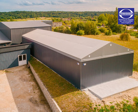 Tentinis angaras 12x28x4m - AM-L modelis Lietuva