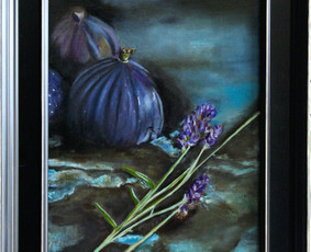 "Figs",20x30 cm, aliejiniai dazai,drobe,medinis remelis.Parduodamas