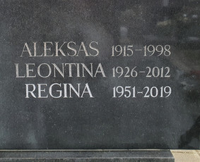 Raidžių kalimas kapavietėse / Vidmantas / Darbų pavyzdys ID 1166089