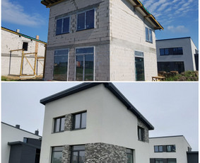 Fasadų šiltinimas ir apdaila. Klaipėda. / Saulius Fasadai / Darbų pavyzdys ID 1174593