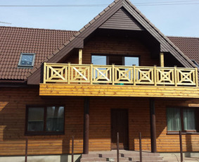 Namų statyba, pamatai, mūras, stogai, fasadai santechnika / Pastatų statybos paslaugos / Darbų pavyzdys ID 1176665