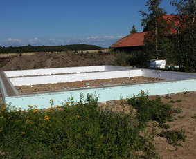 Namų statyba, pamatai, mūras, stogai, fasadai santechnika / Pastatų statybos paslaugos / Darbų pavyzdys ID 1179361
