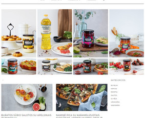 Obeliu Grupės Informacinis tinklapis skirtas produktų pristatymui https://obeliuproduktai.lt/