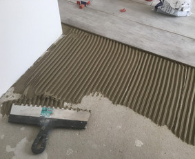 Glaistymo / Dažymo darbai
Tapetavimo darbai
GKP (gipso kartono plokščių) montavimas
Plytelių klijavimas
Elektros instaliacija
Santechnikos pajungimas
Grindų įrengimas / Laminatas
