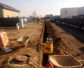 Kanalizacijos vandentiekio tinklų įvedimas - Inžinerinių tinklų įrengimas - 2 Inžinerinių tinklų įrengimas - Kanalizacijos vandentiekio tinklų įvedimas - 2