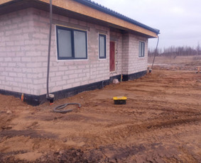 Kanalizacijos vandentiekio tinklų įvedimas - Inžinerinių tinklų įrengimas - 3 Inžinerinių tinklų įrengimas - Kanalizacijos vandentiekio tinklų įvedimas - 3