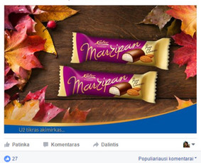 Klientas: Suslavičius-Felix. Prekės ženklas: Kalev. 
Sukurta komunikacijos ir reklamos strategija, vizualų šablonai, administruojamas profilis.