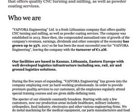 Tekstai anglų/ lietuvių k. / Indre Simuntyte / Darbų pavyzdys ID 1193629