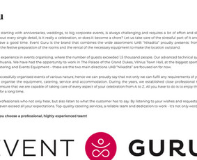 Tekstų interneto svetainėms kūrimas - Tekstai anglų/ lietuvių k. - 1