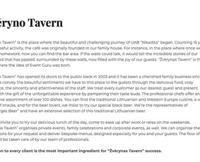 Tekstų interneto svetainėms kūrimas - Tekstai anglų/ lietuvių k. - 2