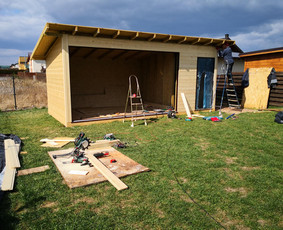 Stoginės, stoginių gamyba - Karkasiniai namai,terasų, stoginių, tvorų įrengimas. - 3