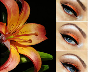 Coral summer eye