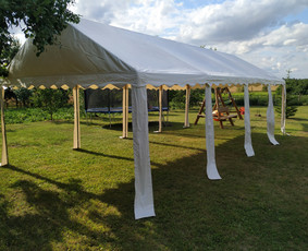 Palapinė 4x8m, PVC