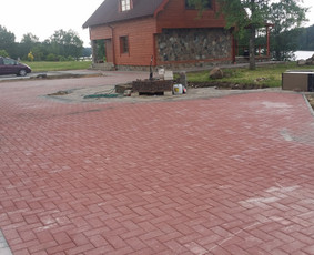 Trinkelių klojimas, aplinkos tvarkymas, Bobcat nuoma / Aplinkotvarka24 / Darbų pavyzdys ID 1219241