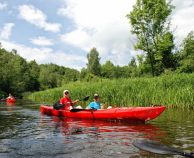 Plaukiam - baidarių nuoma - stovyklavietė - nameliai / "Plaukiam" / Darbų pavyzdys ID 1223321