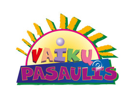 Logotipas žaidimų rinkiniui "vaikų pasaulis".