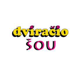 Pirmoji "Dviračio Šou" logotipo versija.