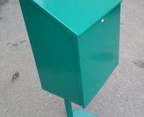 Dėžės pastatomos