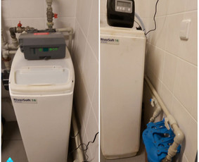 Prieš ir Po. Pakeisti užpildai, naujas vožtuvas, sudėtos sklendės prie kasetinių filtrų (seniau nebuvo).