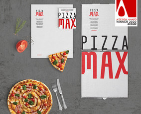 Pizzamax logotipo atnaujinimas