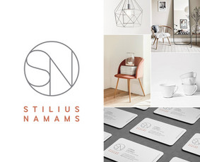 STILIUS NAMAMS logotipo sukūrimas